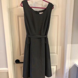 Size 18w Gray Tailored Calvin Klein Dress